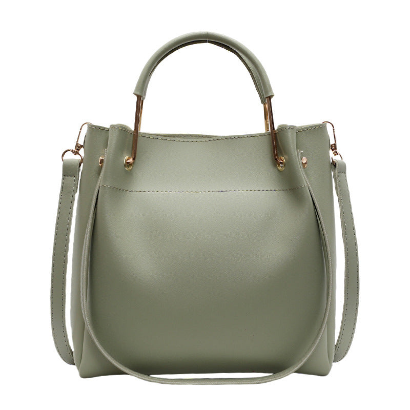 bucket bag simple all match portable shoulder crossbody bags