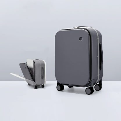 mens light and durable aluminum frame trolley case