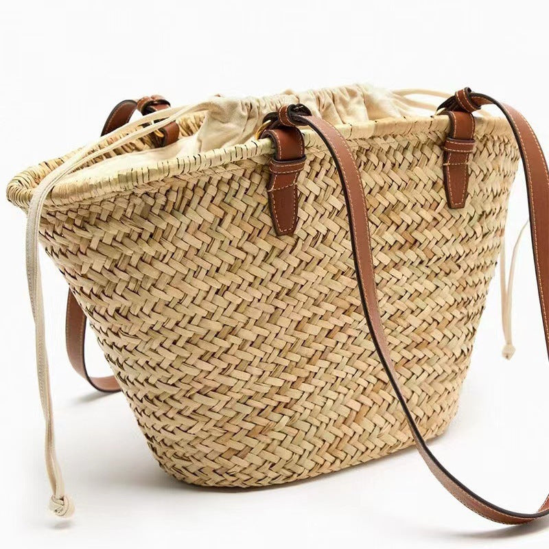 ladies new all match vacation style beach bag