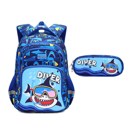 primary school student schoolbag boys stylish and lightweight grade 1 3 children backpack