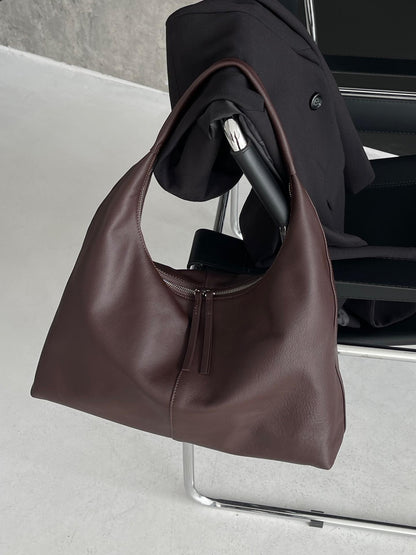 Top-grain Leather New Large-capacity Tote Bag