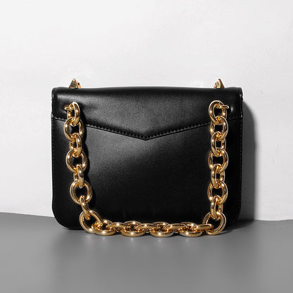 summer new chain leather shoulder messenger bag