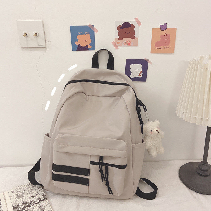 korean version of the wild high school college student backpack