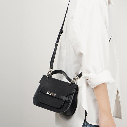 first layer cowhide underarm shoulder crossbody leather womens bag