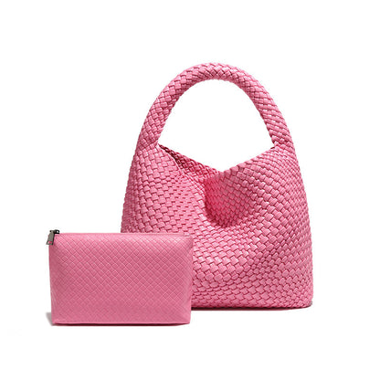 large capacity combination bags trend underarm shoulder handmade soft texture