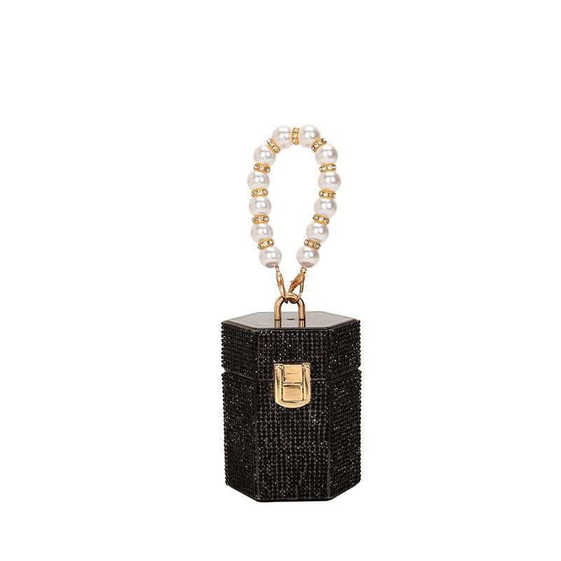 slung mini pearl portable dinner bag