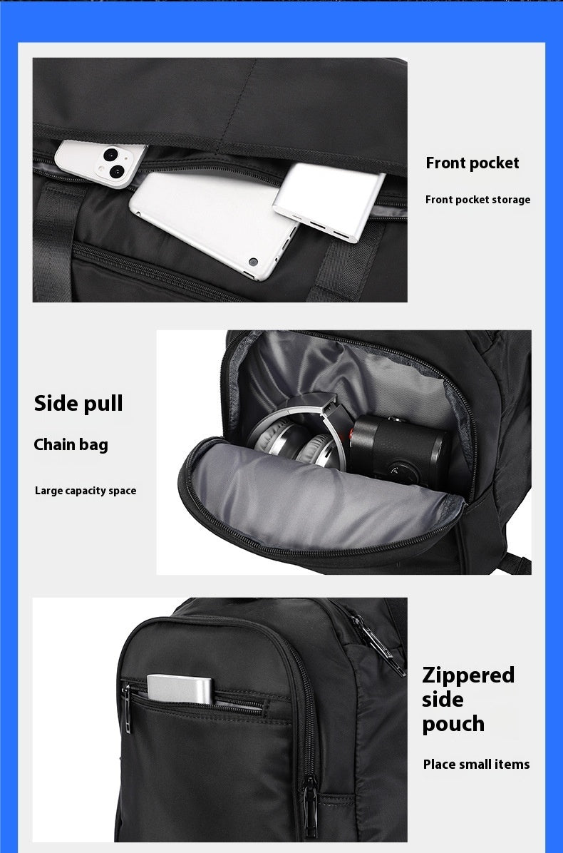 mens large capacity travel dry wet separation fitness sports training portable messenger bag