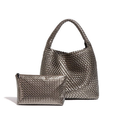 large capacity combination bags trend underarm shoulder handmade soft texture