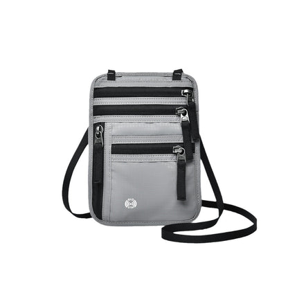 multi functional credentials travel passport bag abroad