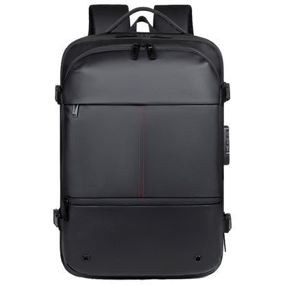 Multi-functional High-grade Vacuum Compression Business Backpack