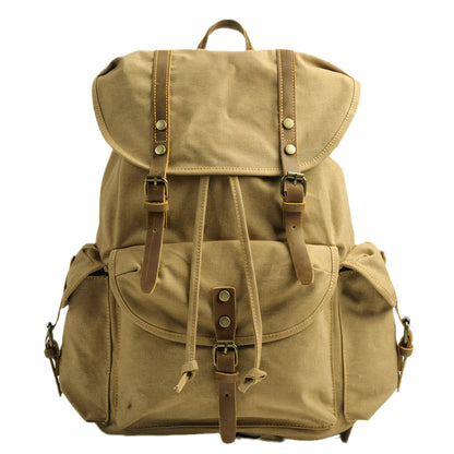 retro canvas large capacity leisure travel bag