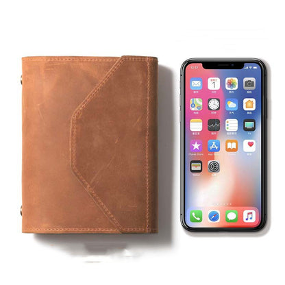 new functional retro cowhide book