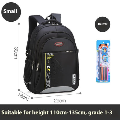 primary school student schoolbag male grade 1 3 6 schoolbag