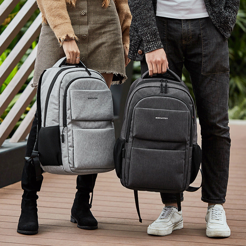 mens backpack schoolbag business computer bag leisure