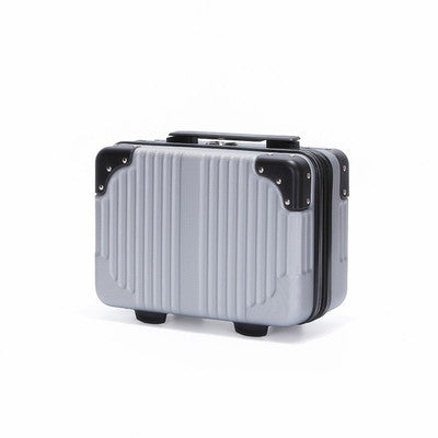 portable suitcase female small 14 inch mmakeup box