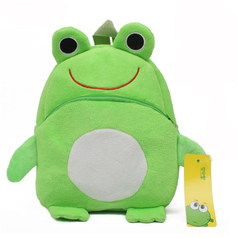 cute childrens plush early education small schoolbag