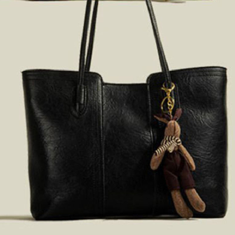 womens retro large capacity shoulder bag