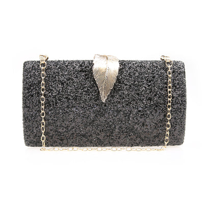 sequined dinner bag fashion simple clutch long small square bag dress bridal bag party wedding