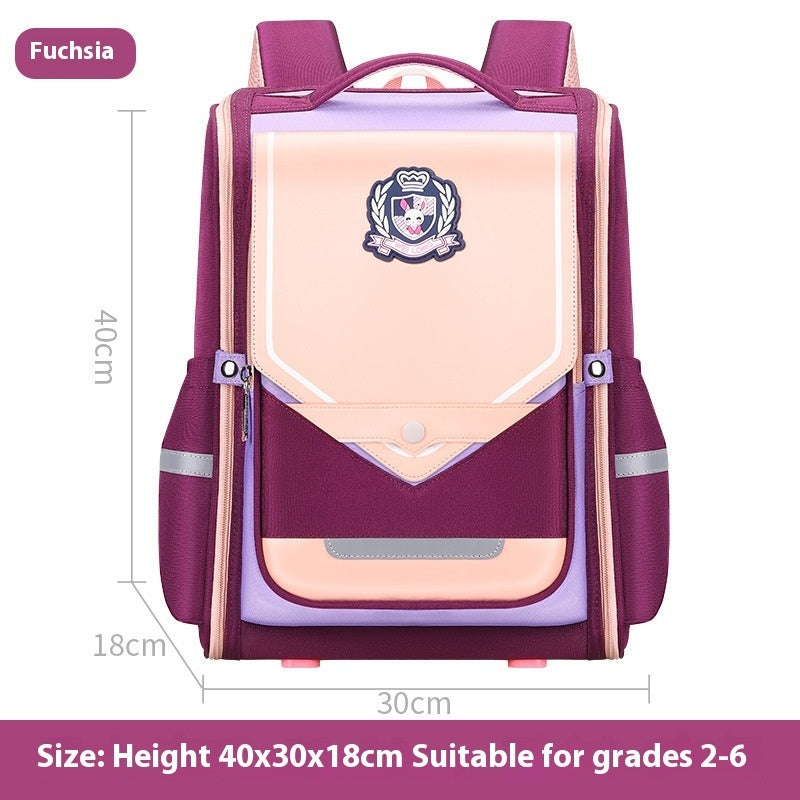 burden reducing spine protection children backpack