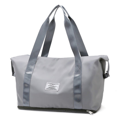 dry and wet separation sports portable shoulder bag