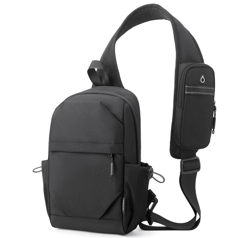 mens backpack oxford cloth shoulder chest bag