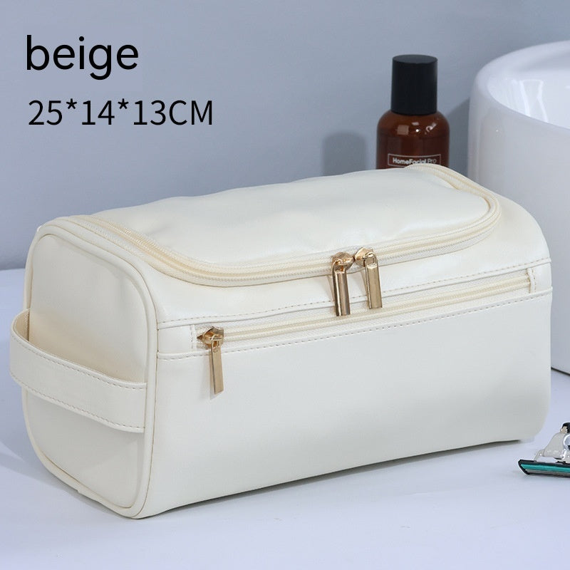 large capacity mens portable waterproof cosmetic bag