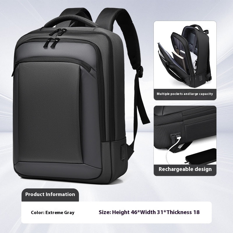 mens business backpack high fashion