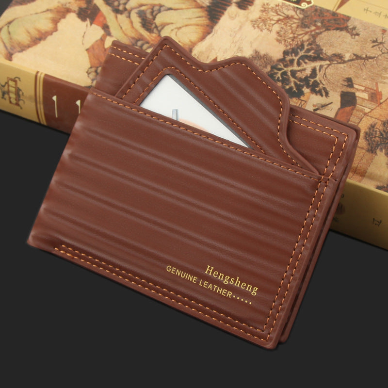 multifunctional short business thin coin purse