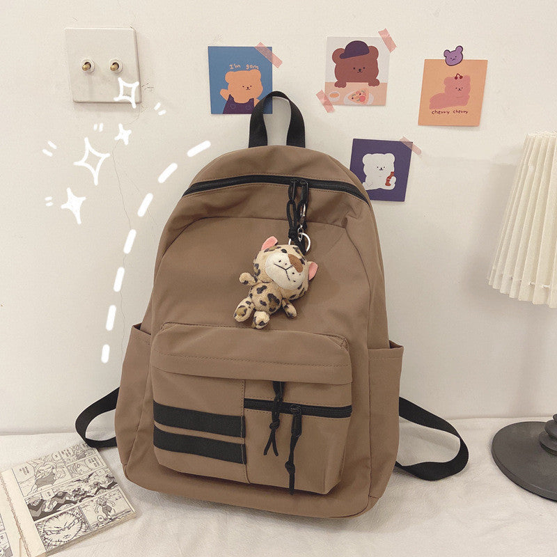 korean version of the wild high school college student backpack