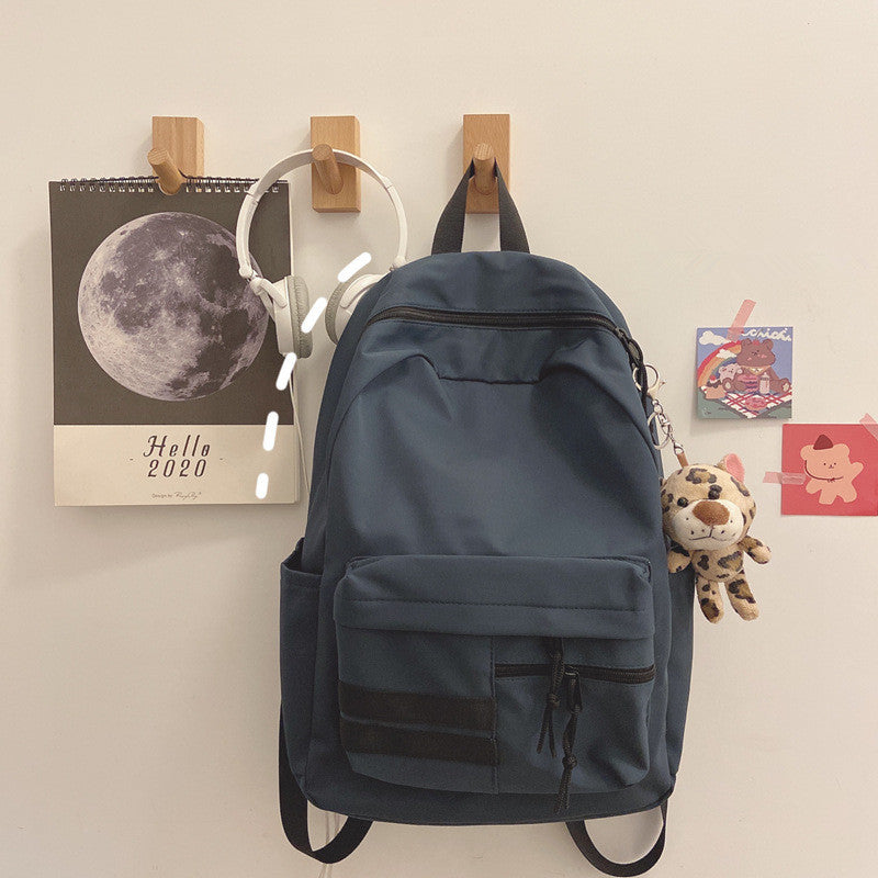 korean version of the wild high school college student backpack