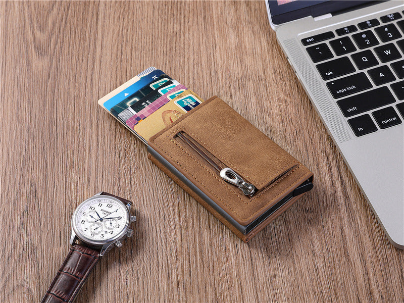 fashion multi function seven character pull small wallet