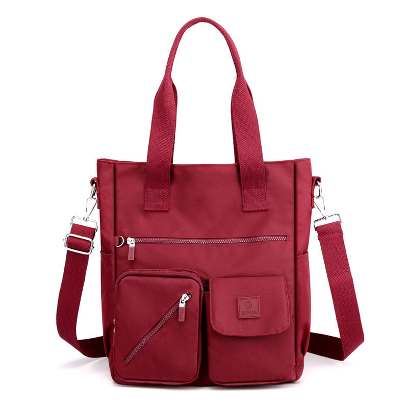 Nylon Simple Large Capacity Portable Messenger Bag