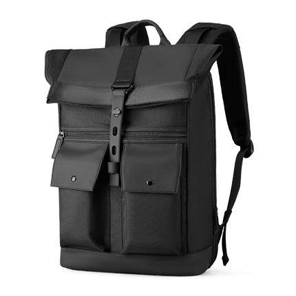 mens casual business backpack with large capacity