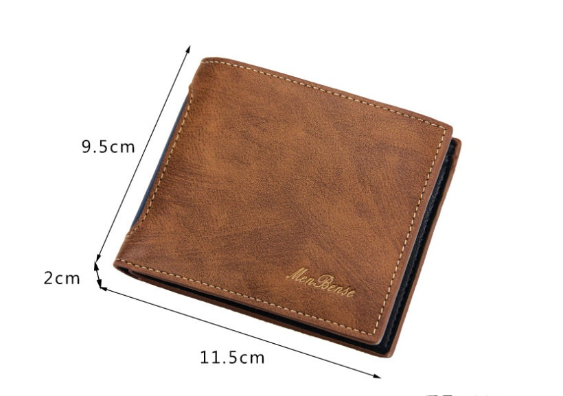 new mens wallets short leisure splicing