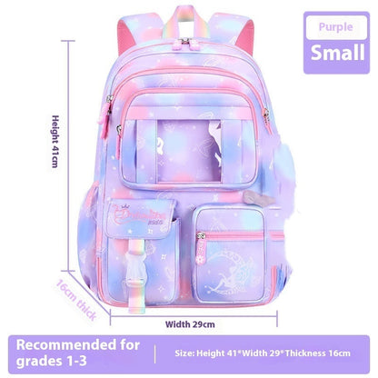 fantasy girl children backpack large capacity