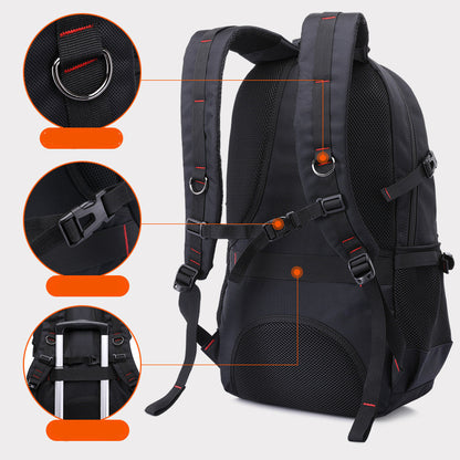 fashion leisure travel backpack student male