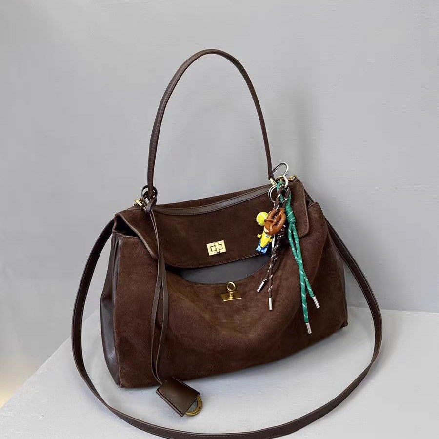 commuter shoulder crossbody big bag for women